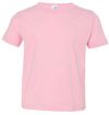 Am image of a Custom Rabbit Skins Toddler Fine Jersey Tee in Pink!