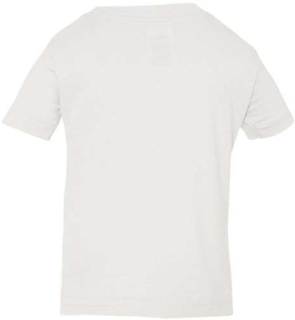 Am image of a Custom Rabbit Skins Infant Fine Jersey Tee in White!