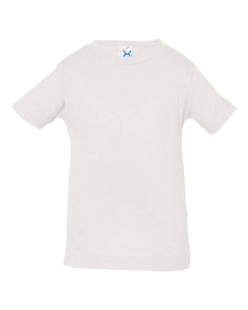 Rabbit Skins Infant Fine Jersey Tee in White