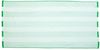 Am image of a Custom Cabana Stripe Velour Beach Towel in Kelly!