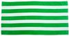 Am image of a Custom Cabana Stripe Velour Beach Towel in Kelly!
