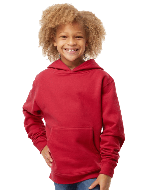 Independent Trading Co Youth Midweight Hooded Sweatshirt