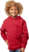 An image of a Custom Independent Trading Co Youth Midweight Hooded Sweatshirt!