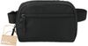 Am image of a Custom Recycled Sport Fanny Pack in Black!