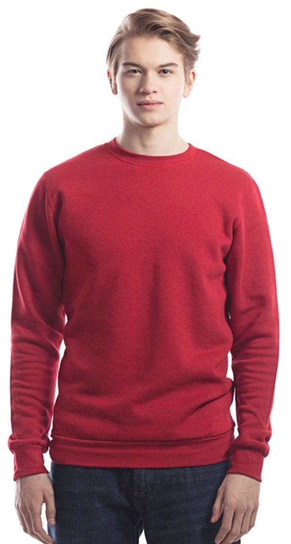 Am image of a Custom Jerico Three End Bamboo Fleece Crewneck Sweatshirt in Retro!