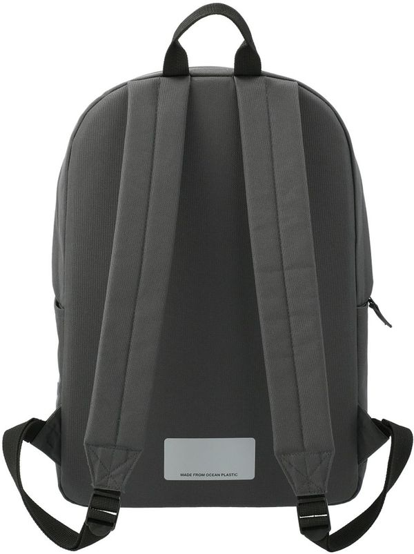 Am image of a Custom Repreve Ocean Everyday 15in Computer Backpack in Charcoal!