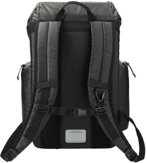Am image of a Custom NBN Recycled Outdoor Rucksack in Black!