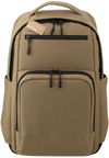 Am image of a Custom NBN Recycled Utility Insulated Backpack in Brown!
