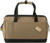 Am image of a Custom NBN Recycled Utility Zippered Tool Tote in Brown!