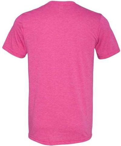 Am image of a Custom Bella and Canvas Unisex Triblend Tee in Berry Triblend!