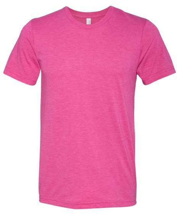 Am image of a Custom Bella and Canvas Unisex Triblend Tee in Berry Triblend!
