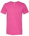 Am image of a Custom Bella and Canvas Unisex Triblend Tee in Berry Triblend!