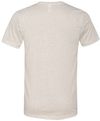 Am image of a Custom Bella and Canvas Unisex Triblend Tee in Oatmeal Triblend!