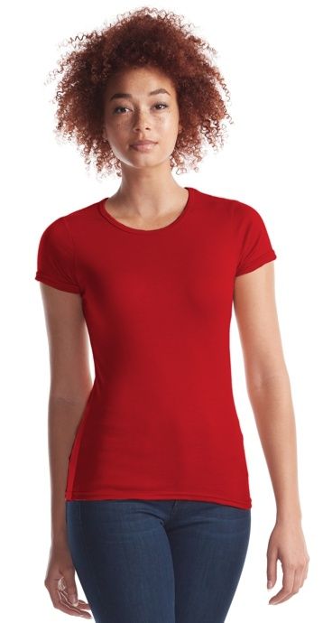 Jerico Bamboo Ladies Crewneck T in Retro