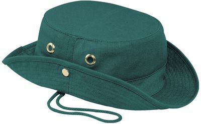 Am image of a Custom Canvas Bush Style in Forest Green!