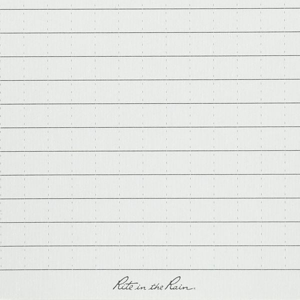An image of a Custom 3in x 5in Rite in the Rain Top Spiral Notebook!