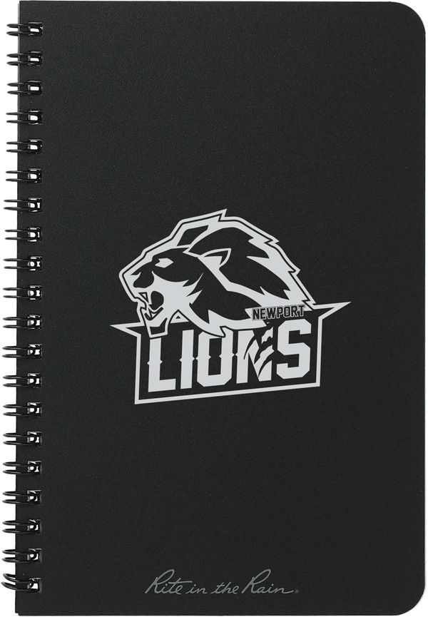 An image of a Custom 4.6in x 7in Rite in the Rain Side Spiral Notebook!