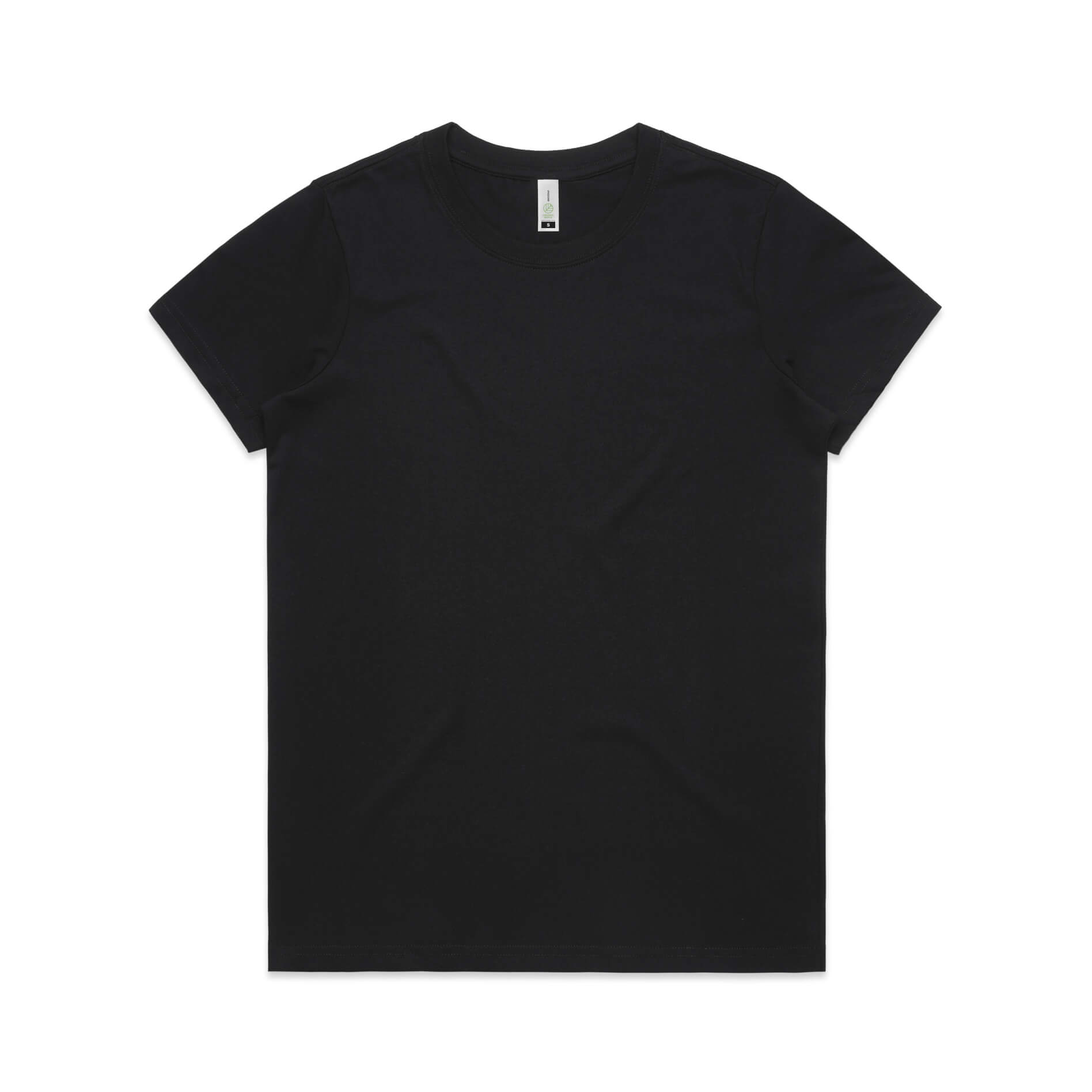 AS Colour Women's Maple Organic Tee in Black