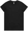 Am image of a Custom AS Colour Women's Maple Tee in Black!