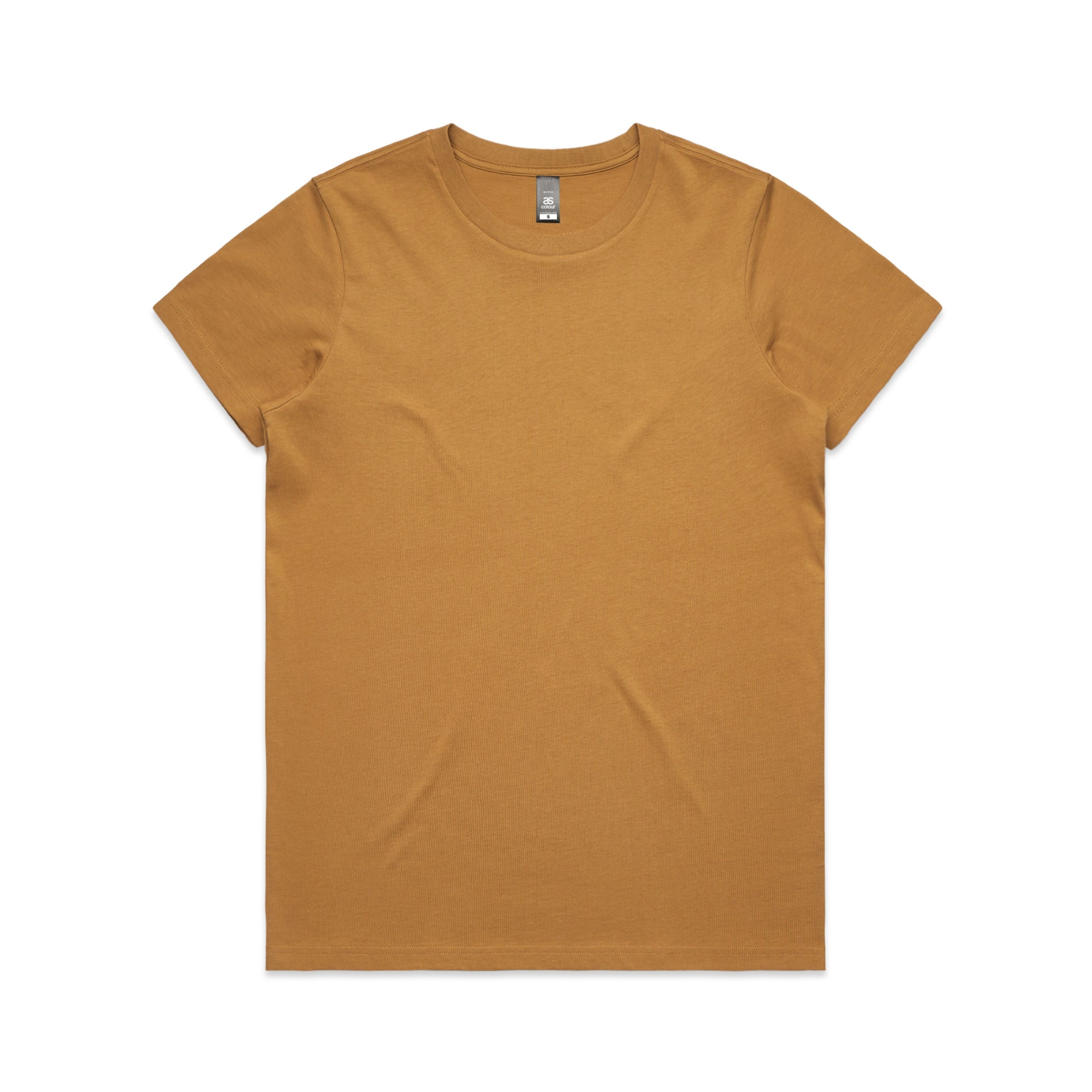AS Colour Women's Maple Tee in Camel