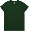Am image of a Custom AS Colour Women's Maple Tee in Forest Green!