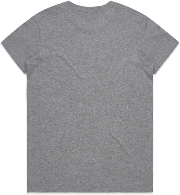 Am image of a Custom AS Colour Women's Maple Tee in Athletic Heather!