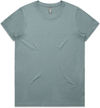 An image of a Custom AS Colour Women's Maple Tee in Mineral!