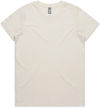 Am image of a Custom AS Colour Women's Maple Tee in Natural!