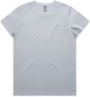 Am image of a Custom AS Colour Women's Maple Tee in Powder!