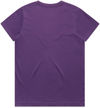 An image of a Custom AS Colour Women's Maple Tee in Purple!