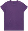 An image of a Custom AS Colour Women's Maple Tee in Purple!
