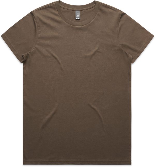 Am image of a Custom AS Colour Women's Maple Tee in Walnut!
