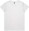 Am image of a Custom AS Colour Women's Maple Tee in White!