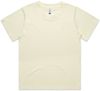 Am image of a Custom As Colour Womens Martina Tee in Butter!