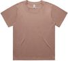 Am image of a Custom As Colour Womens Martina Tee in Hazy Pink!