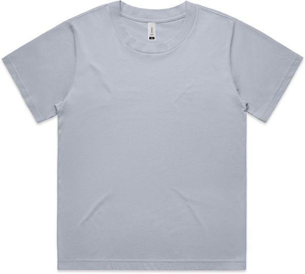 An image of a Custom As Colour Womens Martina Tee in Powder!