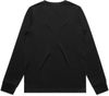 Am image of a Custom AS Colour Womens Maple Long Sleeve Tee in Black!