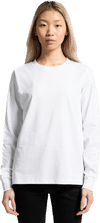 An image of a Custom AS Colour Womens Maple Long Sleeve Tee!