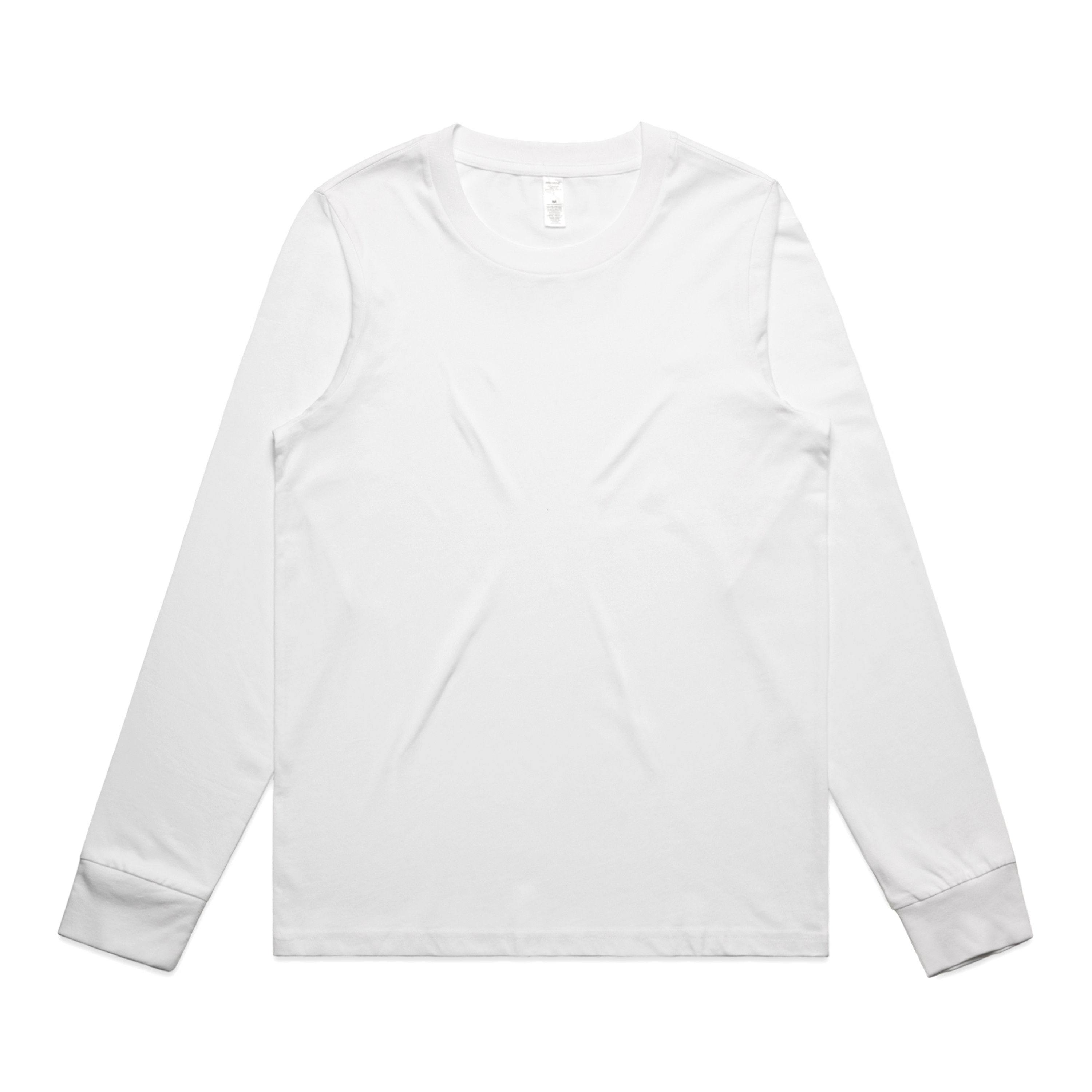 AS Colour Womens Maple Long Sleeve Tee in White