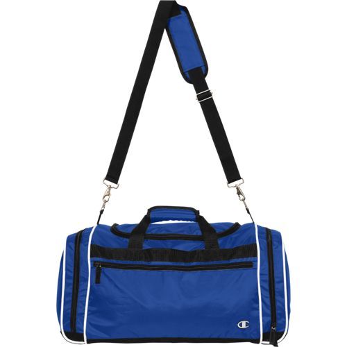 Champion All Around Duffle Bag in Royal/Black/White