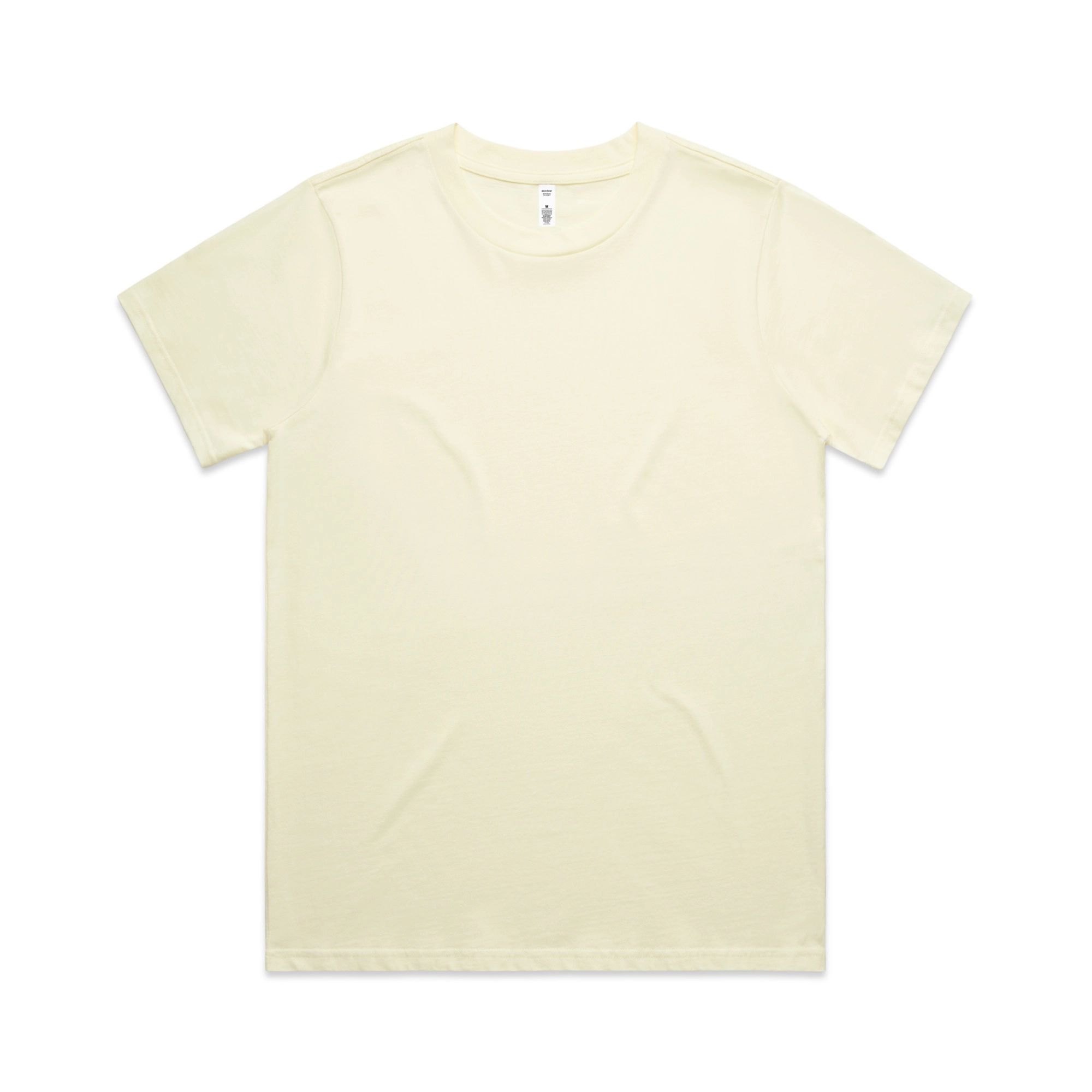 AS Colour Womens Classic Tee in Butter