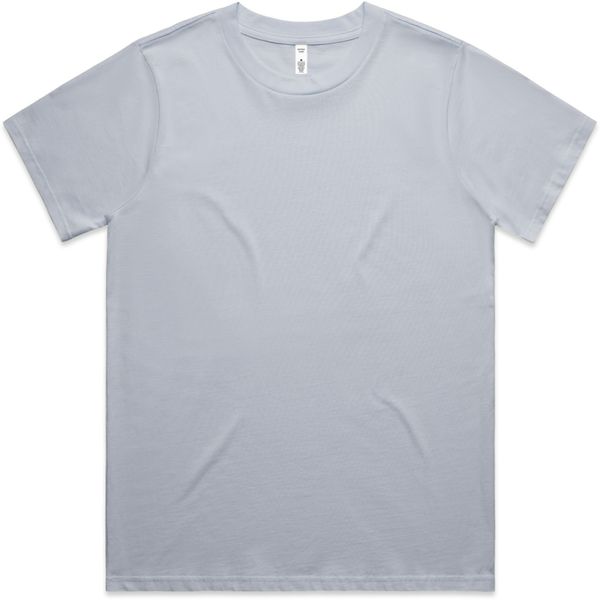 Am image of a Custom AS Colour Womens Classic Tee in Powder!