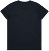 Am image of a Custom AS Colour Women's Basic Tee in Navy!