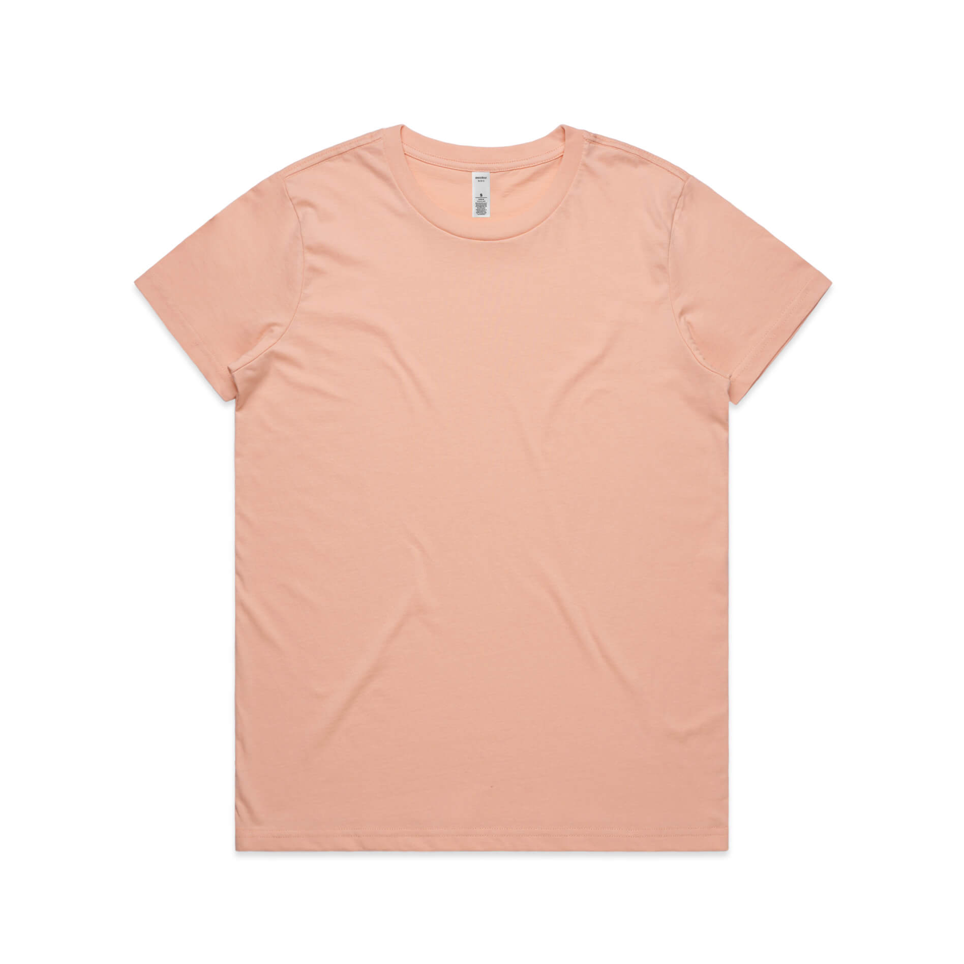 AS Colour Women's Basic Tee in Pale Pink