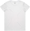 Am image of a Custom AS Colour Women's Basic Tee in White!