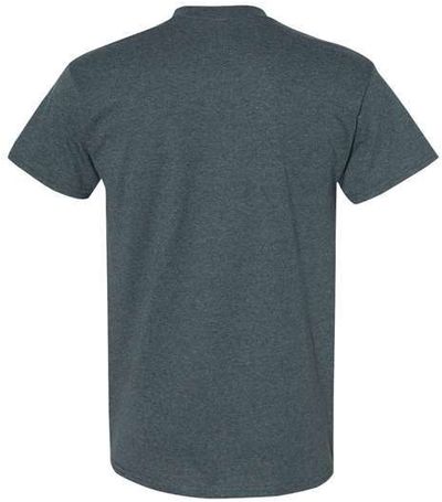 Am image of a Custom GILDAN Heavy Cotton TShirt in Dark Heather!