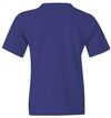 Am image of a Custom Gildan Heavy Cotton Youth T Shirt in Cobalt!