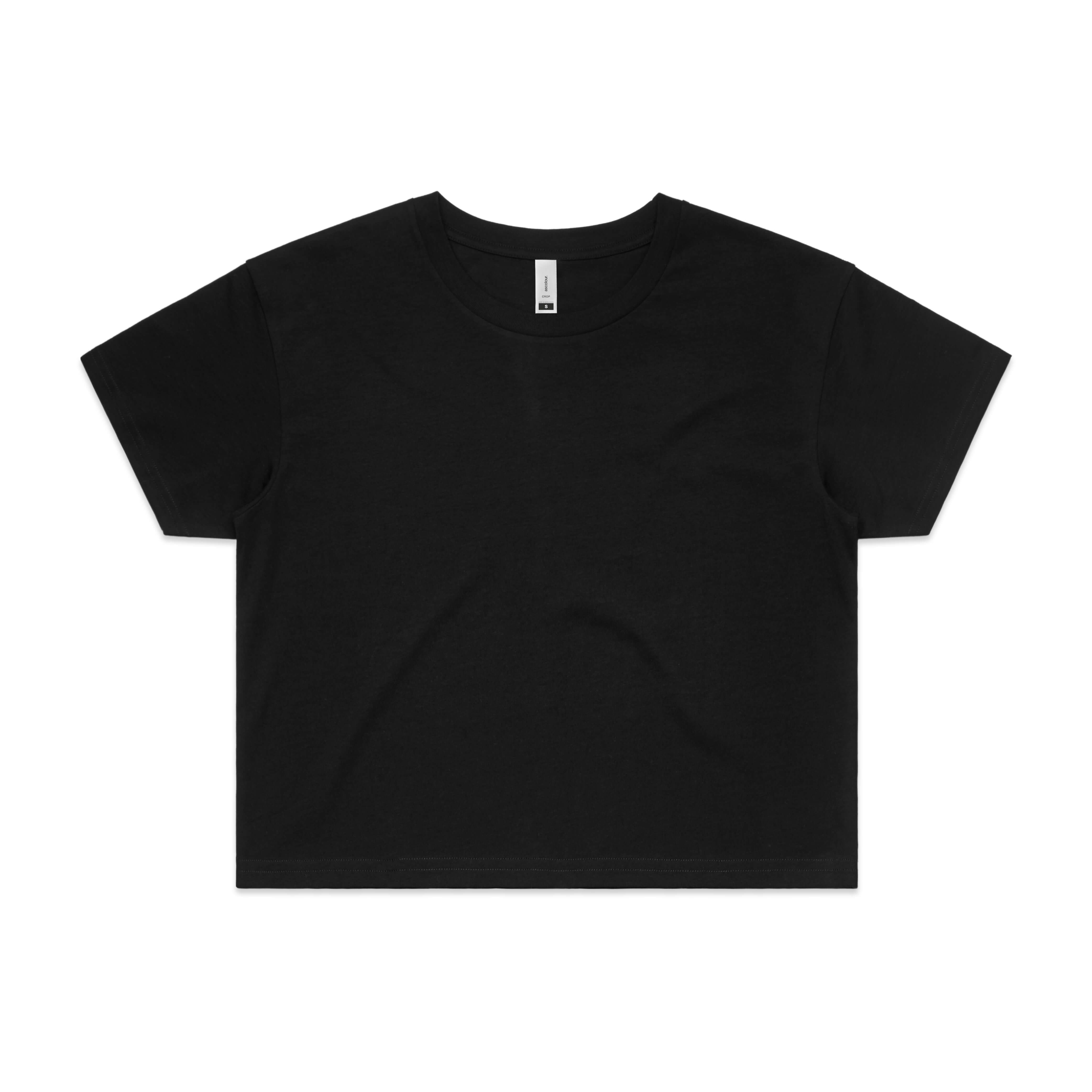 AS Colour Women's Crop Tee in Black