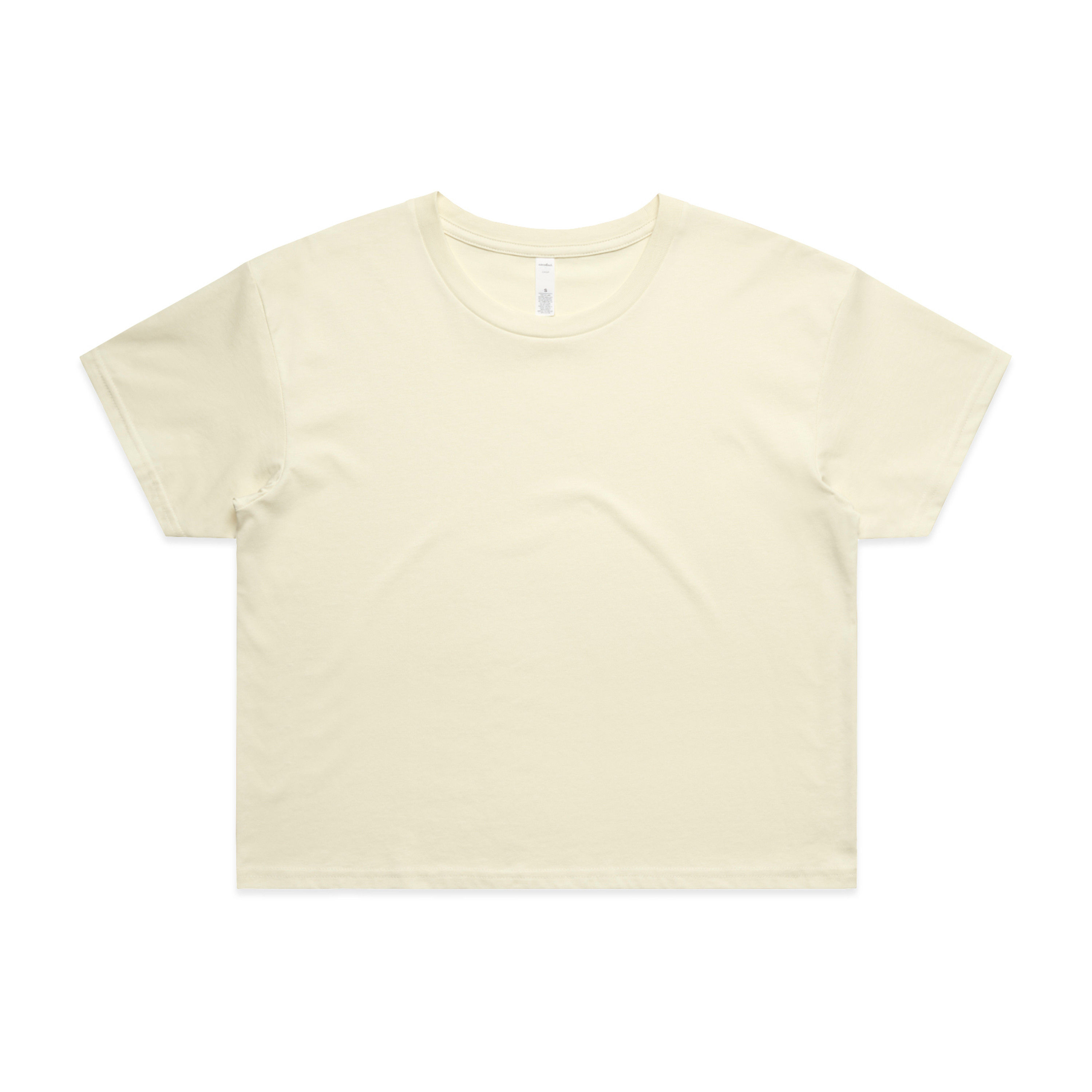 AS Colour Women's Crop Tee in Butter