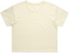 Am image of a Custom AS Colour Women's Crop Tee in Butter!